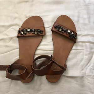 Mossimo Gem Studded Sandals